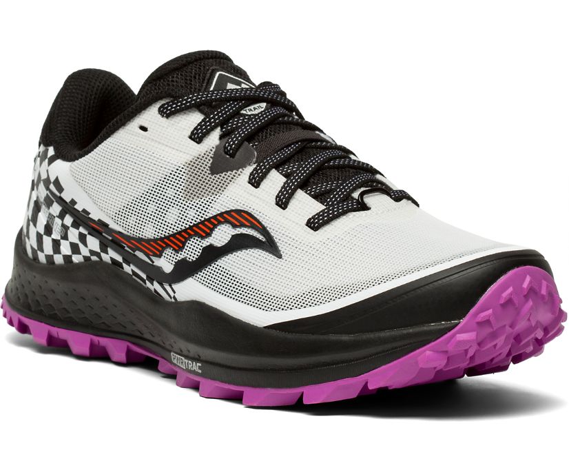 Saucony Peregrine 11 Women's Trail Running Shoes Silver / Purple | AU 234MQZA